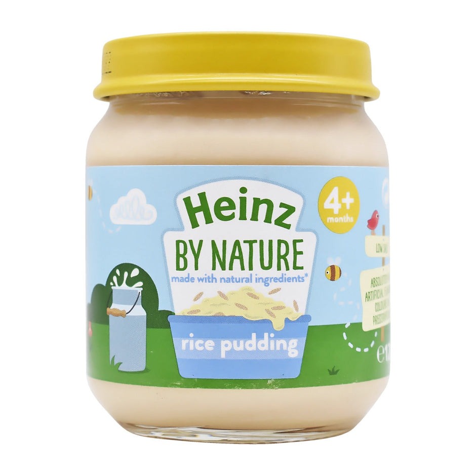 Picture of HEINZ BY NATURE RICE PUDDING 6+ MONTH UK - 120GM