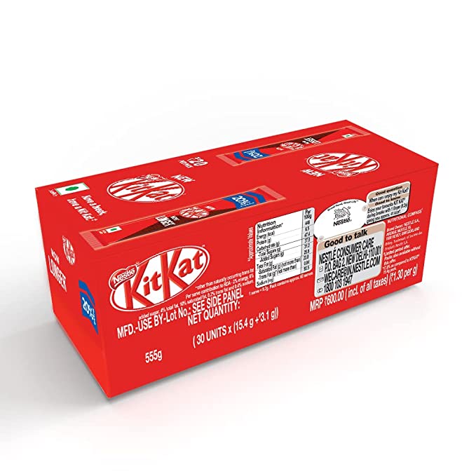 Picture of Kitkat 2 fingers chocolate Pack Of 42pcs 500g INTERNATIONAL