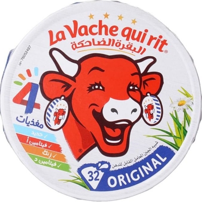 Picture of La Vache Qui Rit (The Laughing Cow) Original Cheese - 32  Portions (480 Gm)