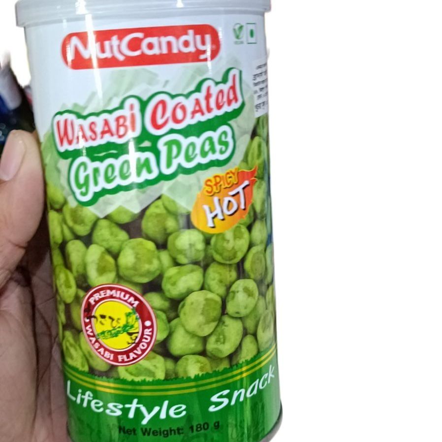 Picture of Nutcandy Wasabi Coated Green Peas 180gm