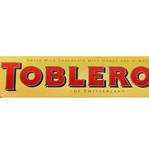 Picture of Toblerone Of Switzerland Milk Chocolate With Honey And Almond Nougat - 1 Pack Pouch 100 Gram