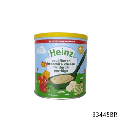 Picture of Heinz Cauliflower Broccoli & Cheese Multigrain Porridge 200g -6m+ (UK)