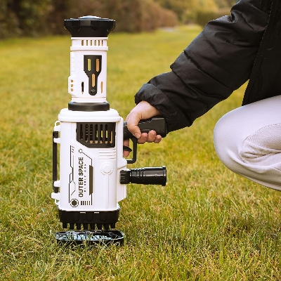 Picture of 36 -Hole Bubble Machine Gun - 2024 Upgrade Gatling Bubble Machine Bubble Bazooka Machine Rocket Launcher Bubble Maker Blower for Boys Girls Adults Birthday Party (Multicolor)