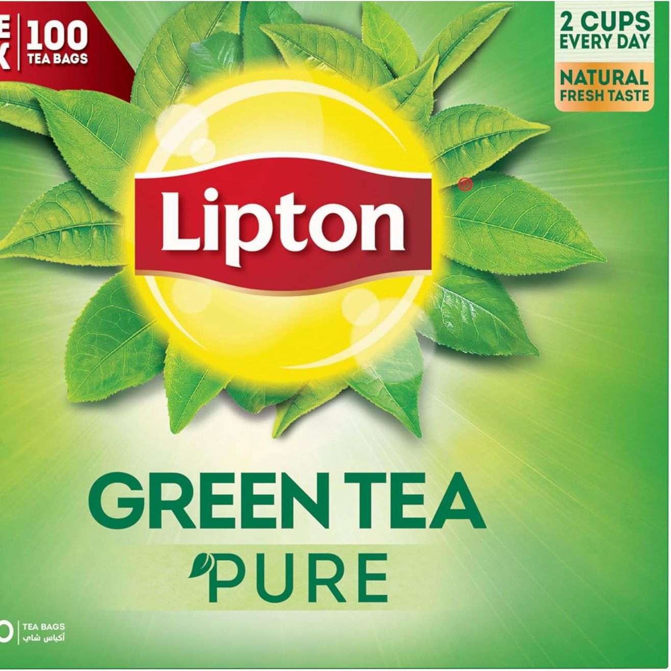 Picture of Lipton Green Tea Pure100 Tea Bags