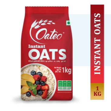 Picture of Oateo Instant Oats Pouch - 1kg - Srlankan