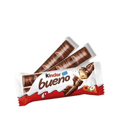 Picture of Kinder Bueno Milk & Hazelnut Chocolate Bar 43 Grams (Pack Of 5  )