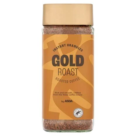 Picture of ASDA Instant Granules Gold Roast Roasted Coffee- 200g  UK