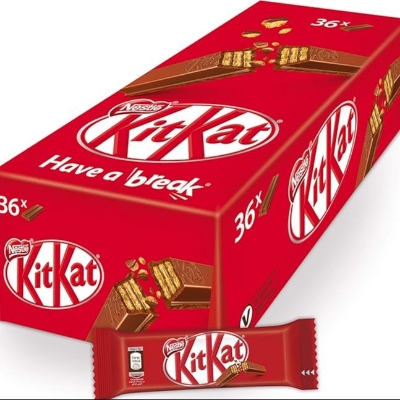Picture of Nestle KitKat 2 Fingers Milk Chocolate Wafer + 15% Extra 36 x 20.5 g