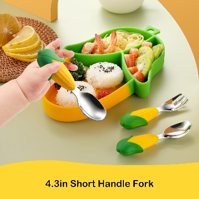 Picture of VOD VISUAL Corn Shape Toddler Plate