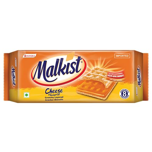 Picture of Malkist Cheese Flavoured Cracker Biscuits - 144g (indian)