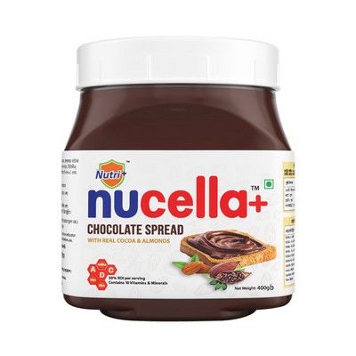 Picture of Nucella+ Chocolate Bread Spread Cocoa & Almond 200 gm