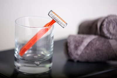 Picture of BIC 3 Sensitive Men's Triple-Blade Sensitive Razors Fixed Head for a Soft Shave Pack of   4 Disposable Razors