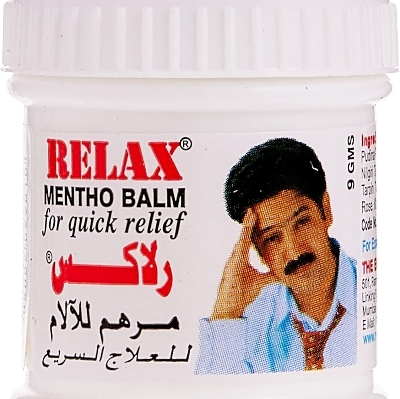 Picture of Relax - Mentho Balm for Quick Relief-9gm   1 pcs