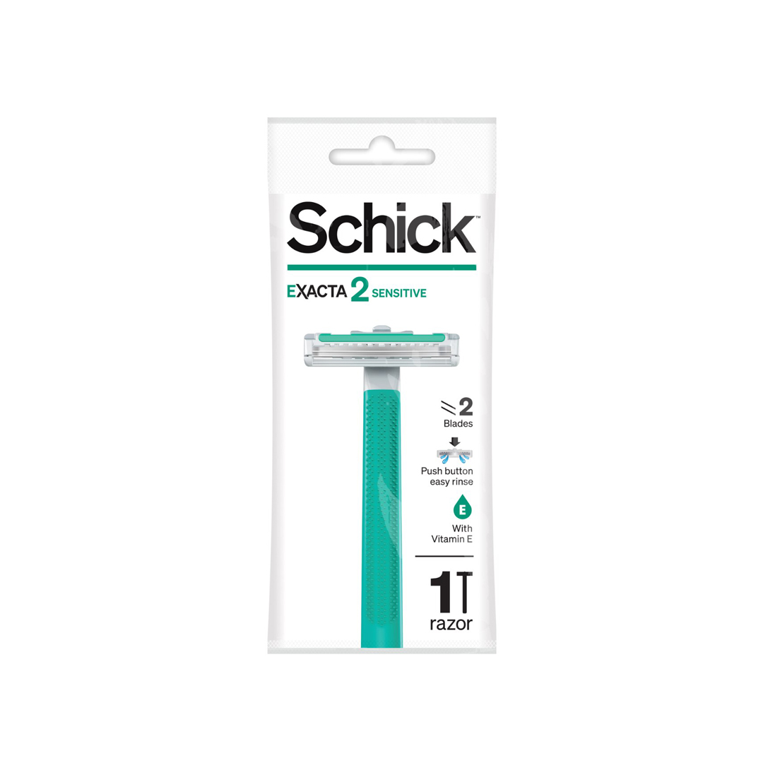 Picture of Schick Exacta 2 Sensitive Razor with Vitamin E  12 pcs