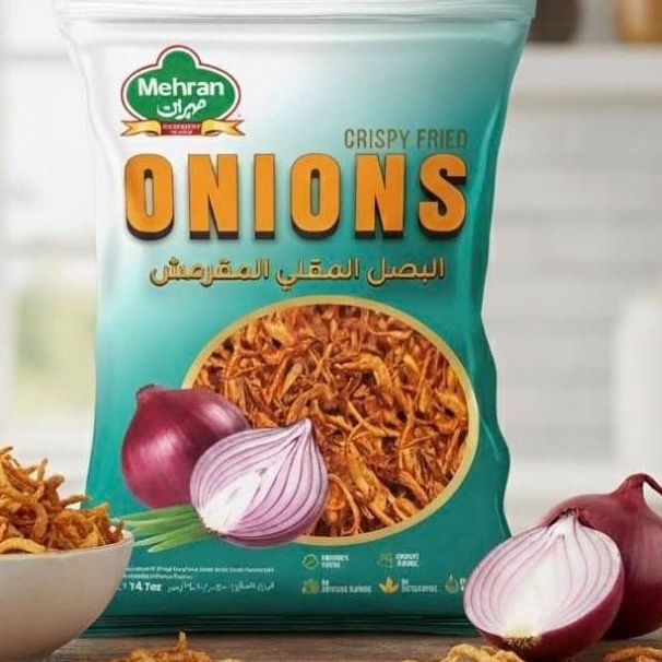 Picture of Mehran Crispy Fried Onion  400 GM PAKISTAN