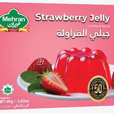 Picture of Mehran Strawberry Jelly 80 GM PAKAISTAN