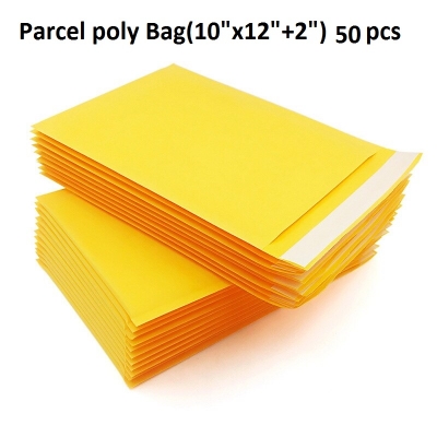 Picture of কুরিয়ার পলি ব্যাগ/পার্সেল পলি ব্যাগ/অনলাইন পলি ব্যাগ (10 "* 12" + 2 ") 50 পিস - poly bag