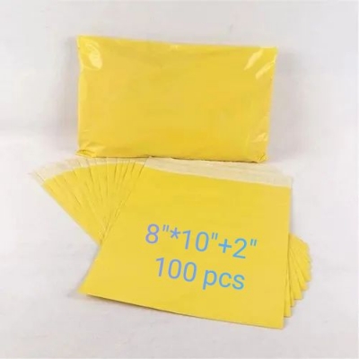 Picture of (8"*10"+2" ) 100 pcs Courier poly Bag Mailer Poly Bag Parcel poly Bag online poly Bag Shipping Poly Bag For E-Commerce Packaging Materials
