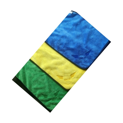 Picture of Microfiber towel 30*40cm long 400gsm thick Color Green Blue Yellow