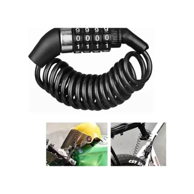 Picture of Motorcycle Helmet Lock Changeable 4 Digit Password Lock