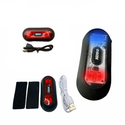 Picture of Motorcycle Helmet Rechargeable Light KOSO Brand for Night Reflection