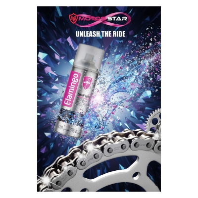 Picture of Flamingo Chain Lube For Motorcycle Bike - 200ML
