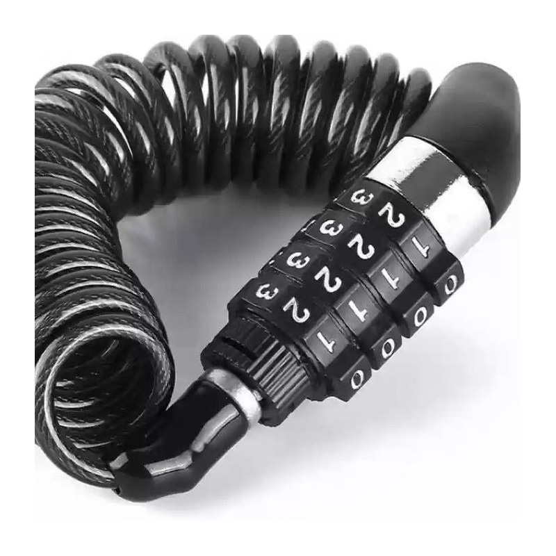 Picture of Motorcycle Helmet Lock Changeable 4 Digit Password Lock