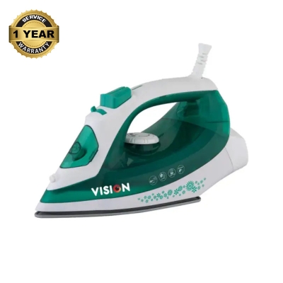 Picture of VISION Electronic Iron 1200W with Overheat and Burn Protection VIS-SEI-005 Green