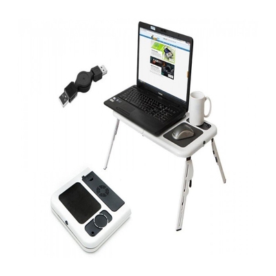 Picture of Portable Laptop Table Desk, Adjustable Height E-Table