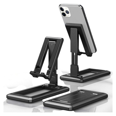 Picture of Retractable Phone Desktop Stand Phone Holder Multifunction Convenient Folding Modulator Live Phone Holder - Multicolor
