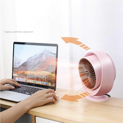 Picture of Portable Electric Silent Mini Space Room Heater Ceramic Desk Hot Fan Air