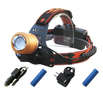 Picture of High Power LED Head Lamp light - Black
