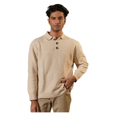 Picture of Jacob Textured Sand Polo