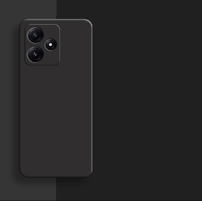 Picture of redmi note 12 black back cover