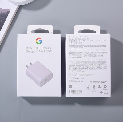 Picture of Google 30W USB-C Charger & Type-C to Type-C Cable Combo | Fast Charging"