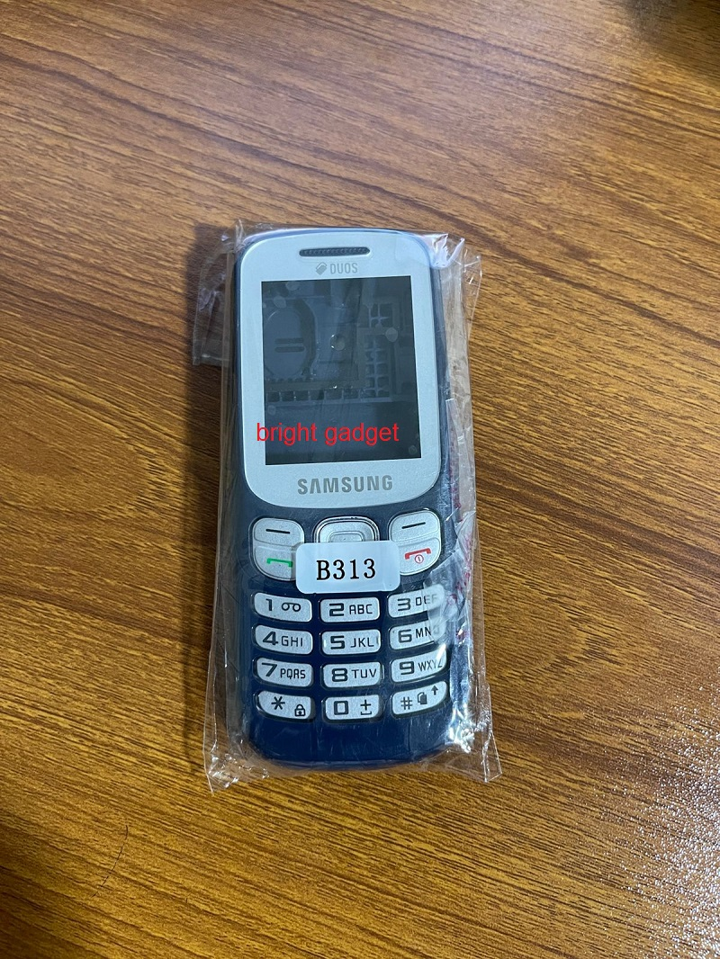 Picture of original Samsung Metro B313 Full Body Casing ( Deep blue ) +white Samsung B313e Casing