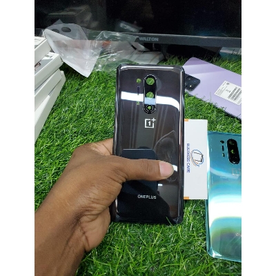 Picture of Original For nePlus 8 Pro Battery Cover Door Back Housing Rear Case For nePlus 8 Pro Battery Door Replacement Parts+Camera Lens
