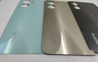 Picture of Replacement Backshell Panel + midel frame for Realme C33 Battery Back Door Back panel