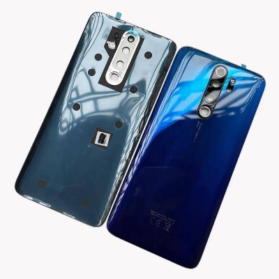 Picture of For Xiaomi Redmi Note 8 Pro Middle Frame Supporting Plate Housing Frame Bezel+Battery Back Cover Glass+Camera Lens Replace Original