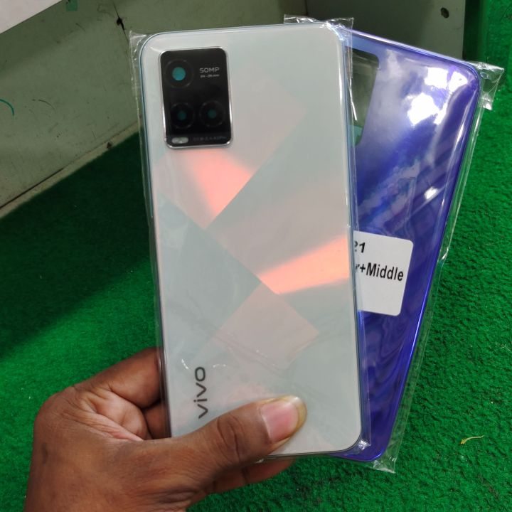 Picture of Replacement Backshell Panel for vivo Y21 Battery Back Door Back panel