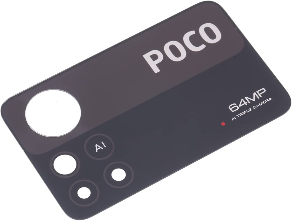 Picture of Rear camera frame only For Xiaomi Poco X4 Pro