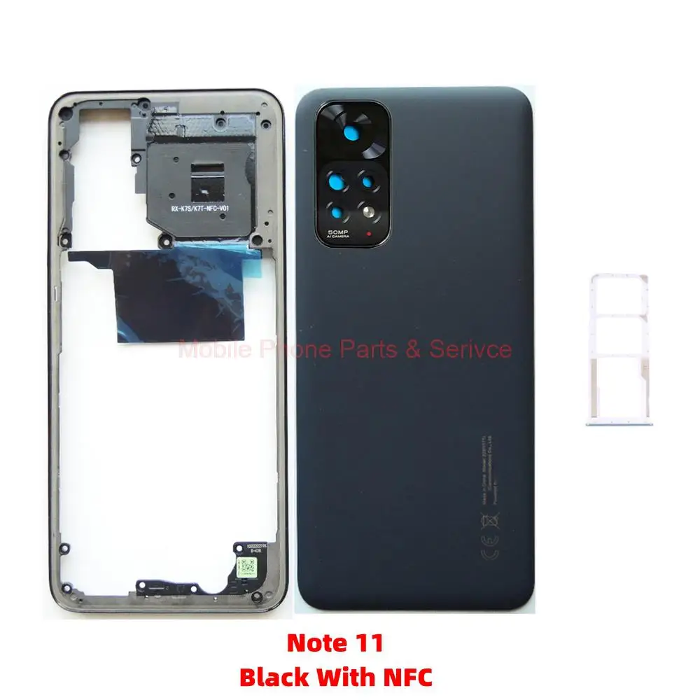 Picture of Back Panel Cover for Xiaomi Redmi Note 11