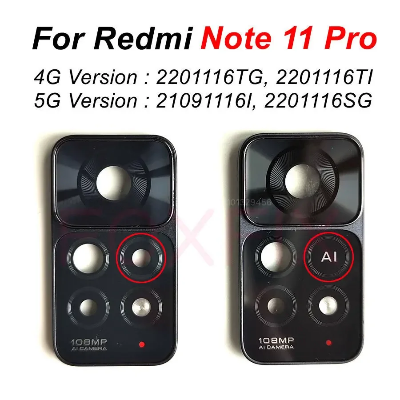Picture of Xiaomi Redmi Note 11 Pro 5G camera glass replacement