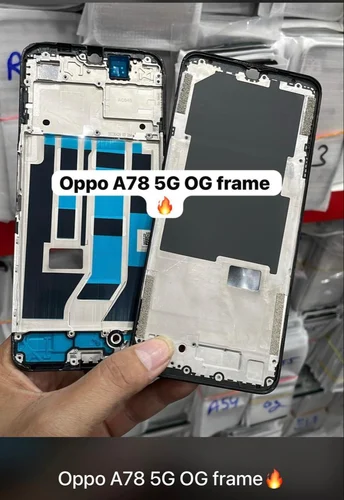 Picture of Replacement Backshell Panel + midel frame for Oppo A78 5G Battery Back Door Back panel