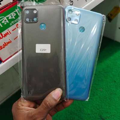 Picture of Realme C25Y - ( Plastic ) Back Shell plus frame / Back Panel / Battery Cover / Back Door / Back Replacement Part