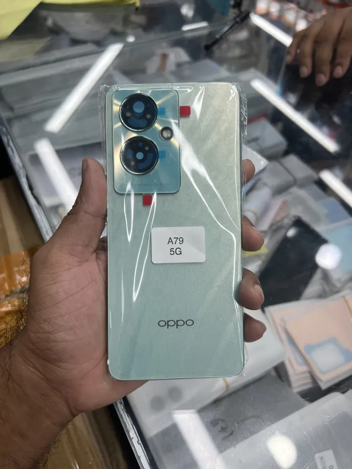 Picture of Replacement Backshell Panel + midel frame for Oppo A97 5G Battery Back Door Back panel