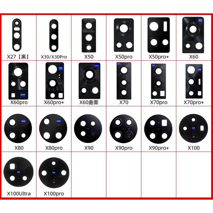 Picture of Back Camera Glass Lens Camera Lens for Xiaomi Redmi Note 10s camera lence