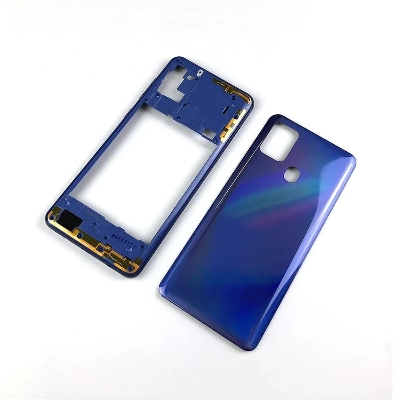 Picture of For Replacement Backshell Panel + midel frame for Samsung Galaxy A21s Battery Back Door Back panel