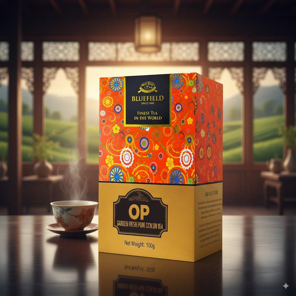 Picture of Bluefield Pure Ceylon Black Tea OP – Finest Quality Black Tea 100g