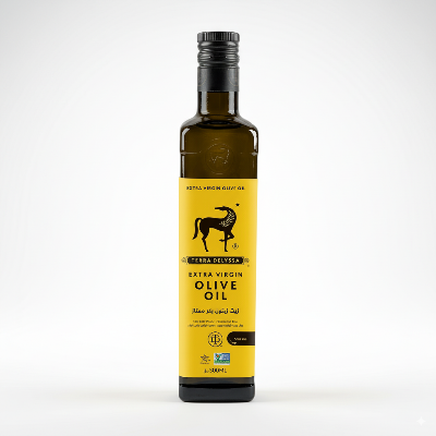 Picture of Terra Delyssa Extra Virgin Olive Oil 500ml – First Cold Press, Imported from Tunisia